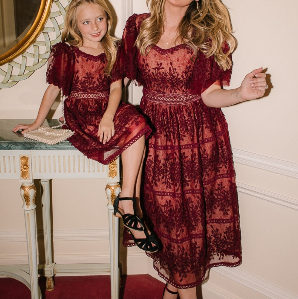 Ivy City Co NWT Wine Dress